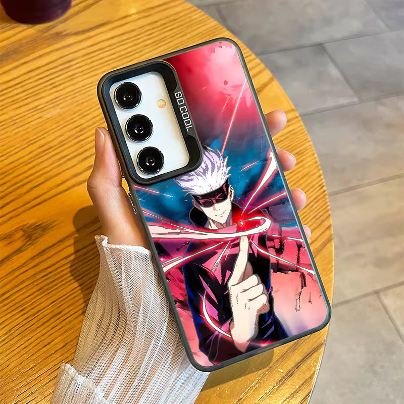 Jujutsu Kaisen Gojo Satoru Anti-Fall Hard Phone Case For the Samsung Galaxy