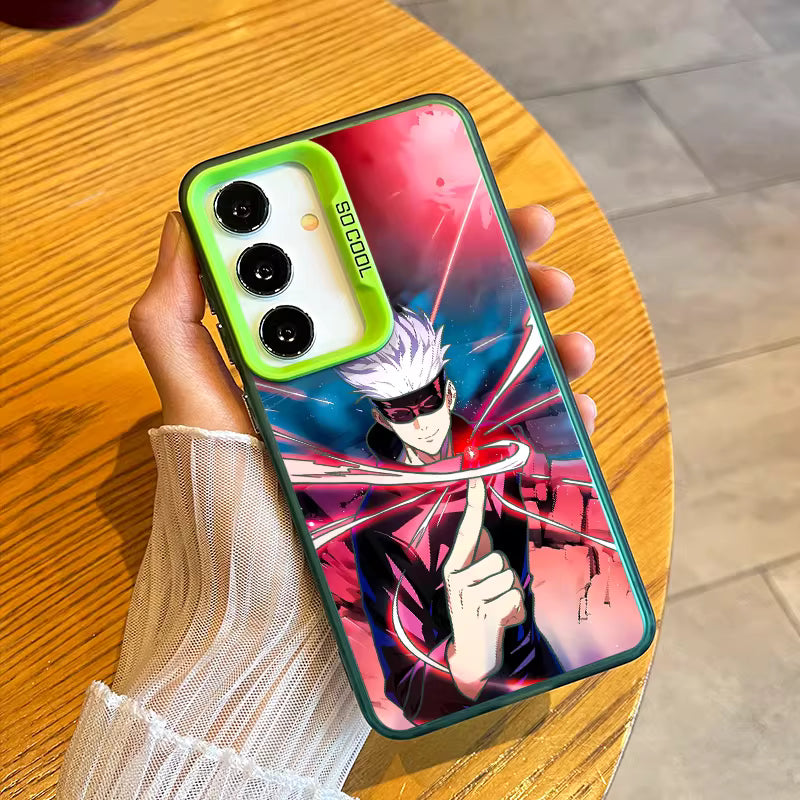 Jujutsu Kaisen Gojo Satoru Anti-Fall Hard Phone Case For the Samsung Galaxy