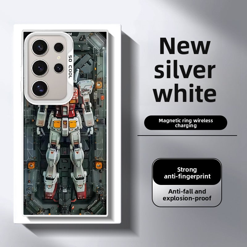 Gundam Magnetic Anti-Fall Slim Phone Case For Samsung Phones