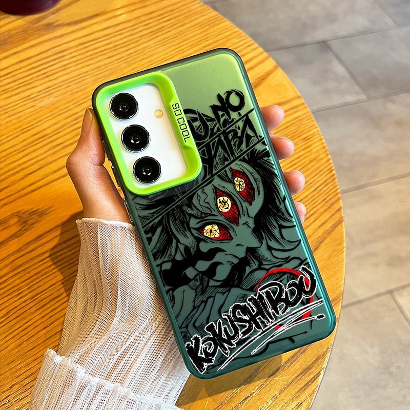 Demon Slayer Kokushibo Matte Phone Case For the Samsung