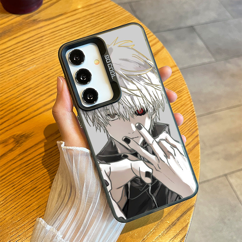 Tokyo Ghoul Ken Kaneki Anti-Fall Soft Phone Case For the Samsung Galaxy