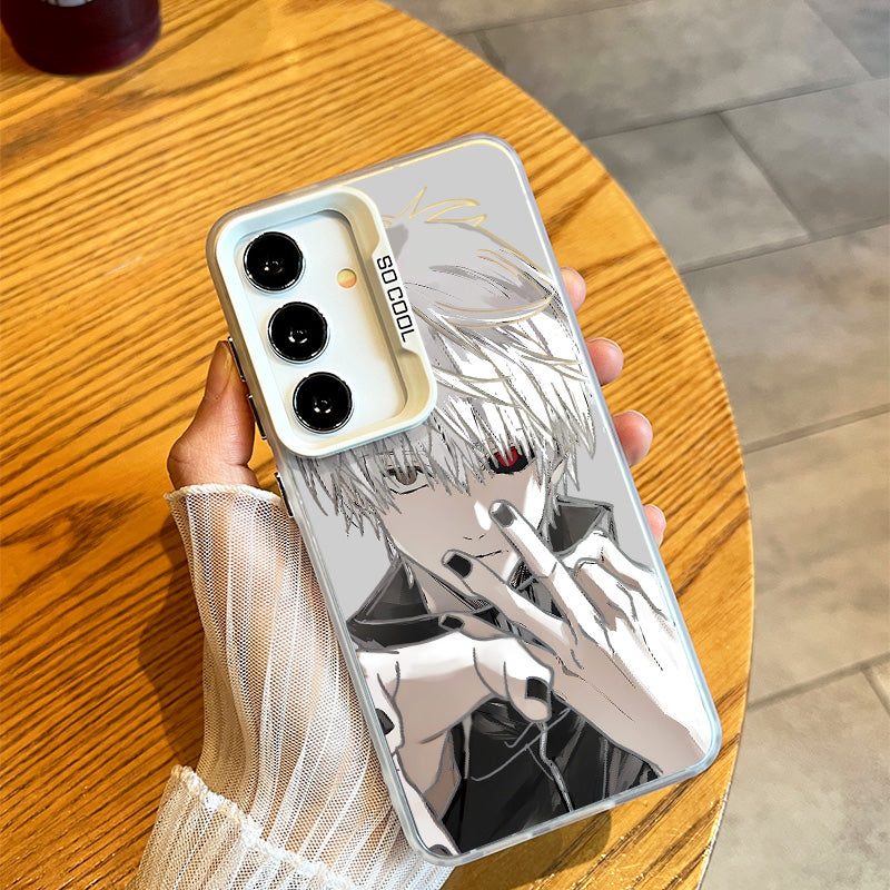 Tokyo Ghoul Ken Kaneki Anti-Fall Soft Phone Case For the Samsung Galaxy