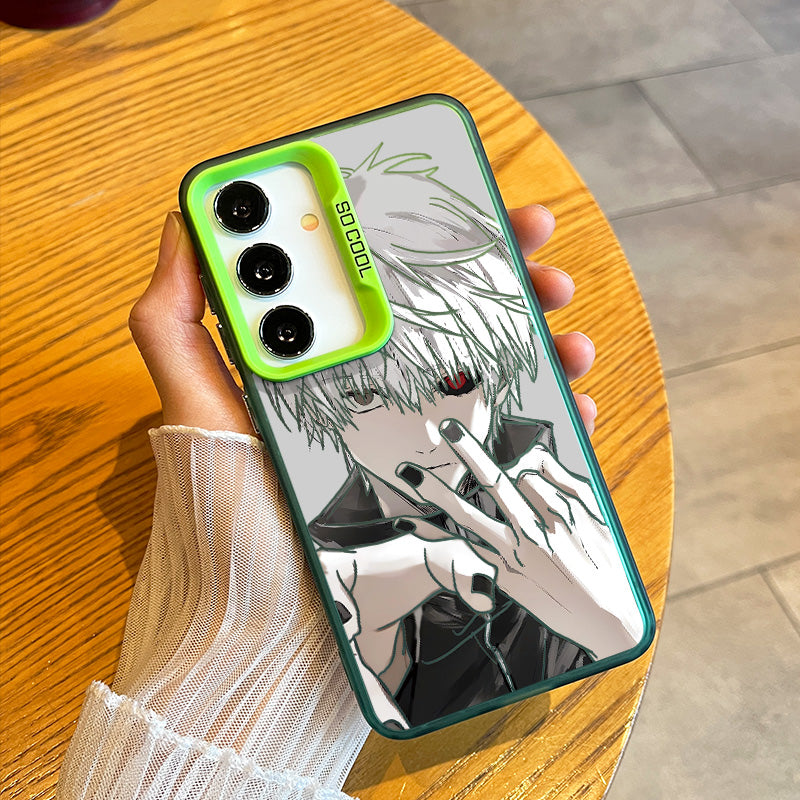 Tokyo Ghoul Ken Kaneki Anti-Fall Soft Phone Case For the Samsung Galaxy
