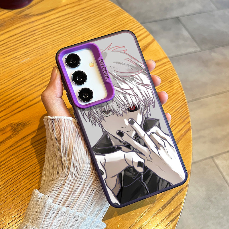 Tokyo Ghoul Ken Kaneki Anti-Fall Soft Phone Case For the Samsung Galaxy