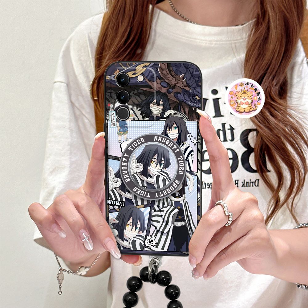 Demon Slayer Obanai Iguro Magnetic Phone Case For Samsung