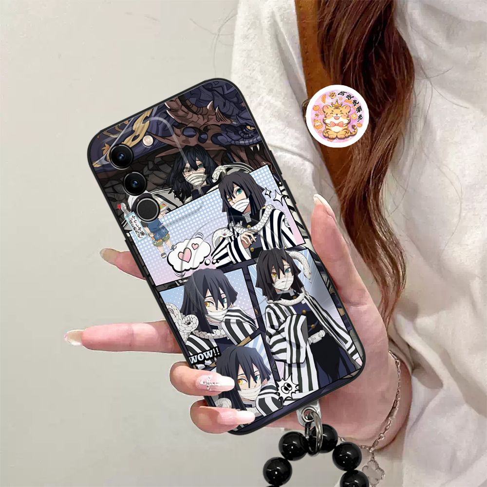 Demon Slayer Obanai Iguro Magnetic Phone Case For Samsung