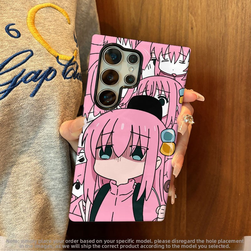BOCCHI THE ROCK Soft Phone Case  For Samsung Phones