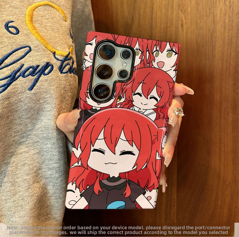 BOCCHI THE ROCK Soft Phone Case  For Samsung Phones