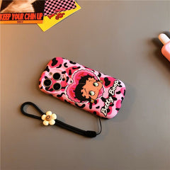 Leopard Betty Boop Girl Phone Phone Case iPhone