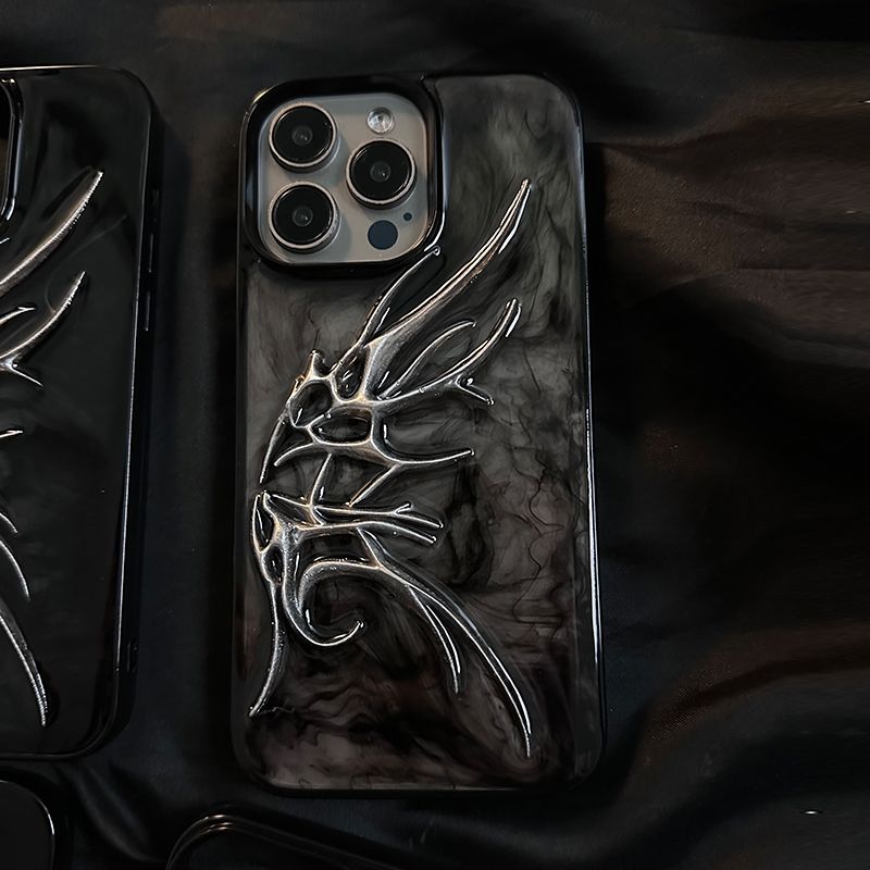 Funda de silicona para teléfono con el anime Death Note Nate River