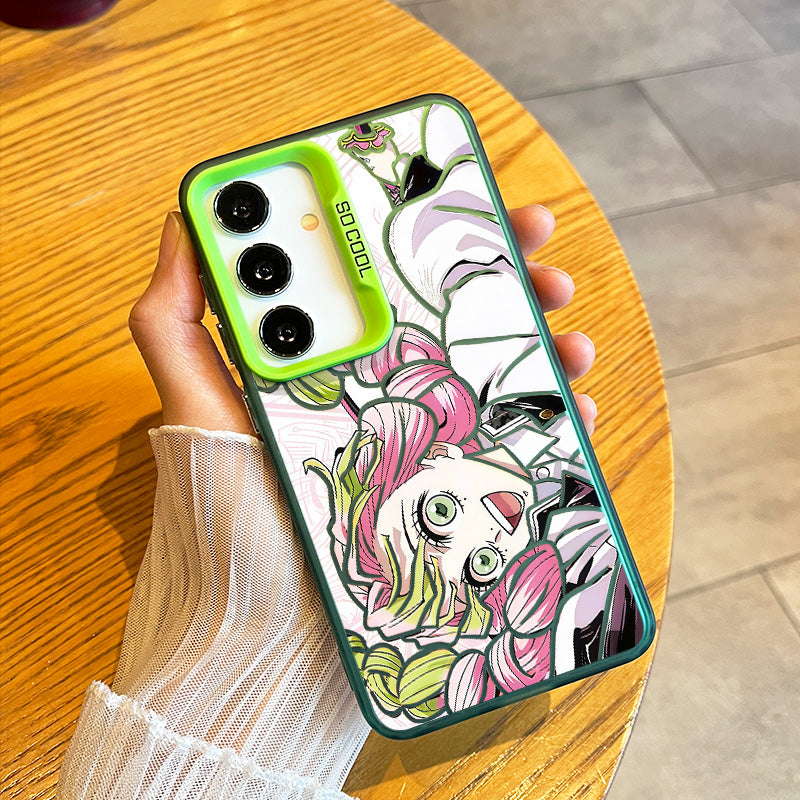 Demon Slayer Shinobu Kocho Soft Phone Case For Samsung Phones