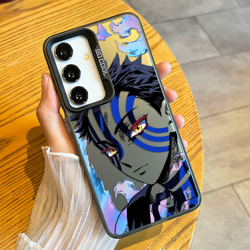 Demon Slayer Akaza Soft Phone Case For the Samsung Galaxy