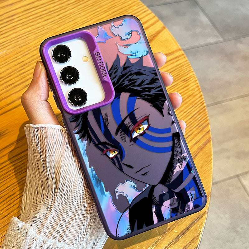 Demon Slayer Akaza Soft Phone Case For the Samsung Galaxy