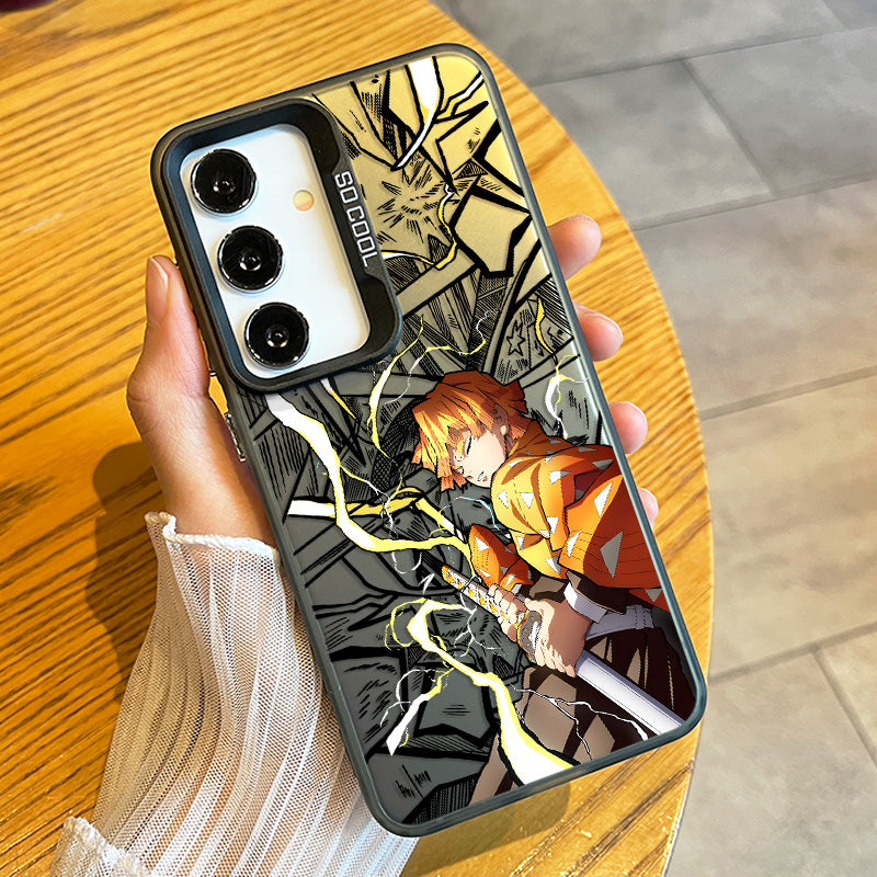 Demon Slayer Zenitsu Agatsuma Soft Phone Case For Samsung Phones