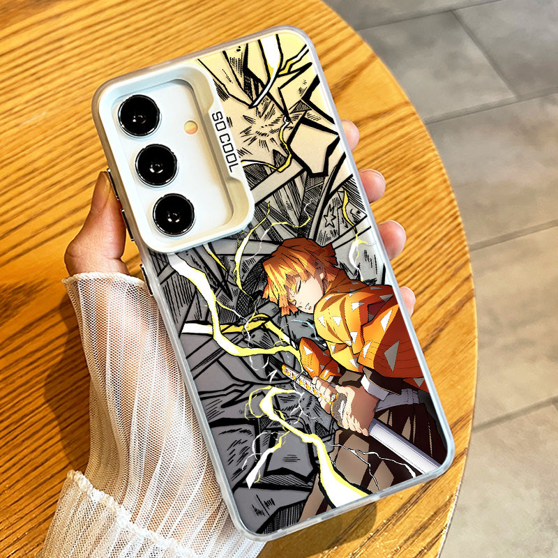 Demon Slayer Zenitsu Agatsuma Soft Phone Case For Samsung Phones