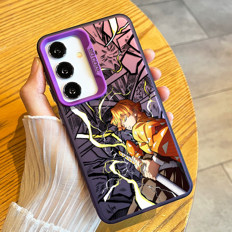 Demon Slayer Zenitsu Agatsuma Soft Phone Case For Samsung Phones