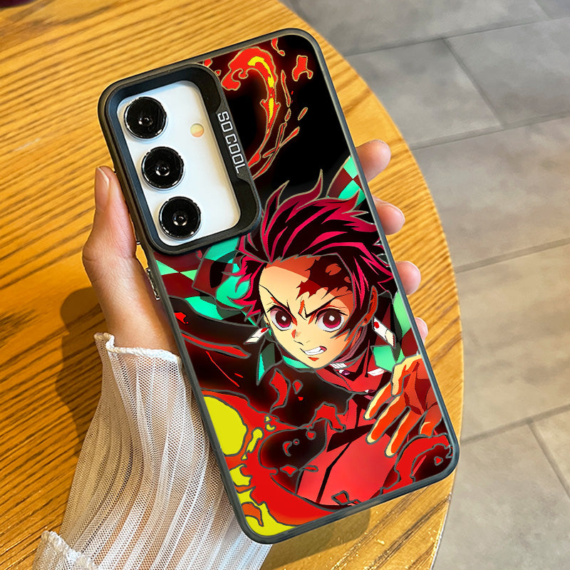 Demon Slayer Tanjiro Kamado Soft Phone Case For Samsung Phones