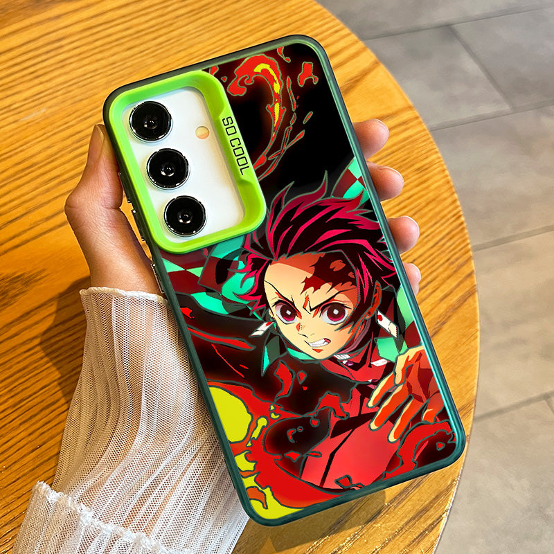 Demon Slayer Tanjiro Kamado Soft Phone Case For Samsung Phones