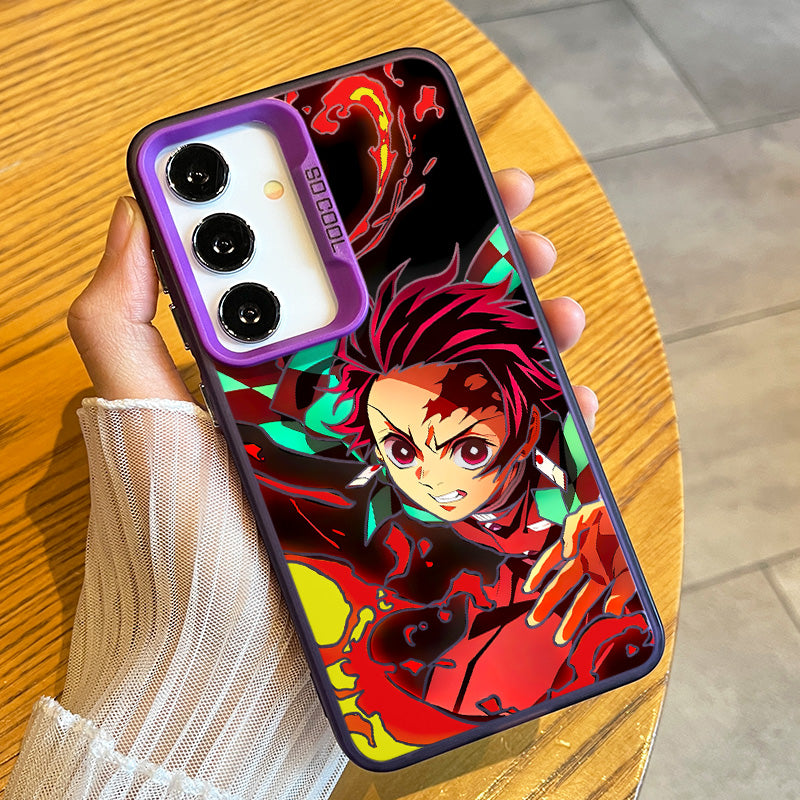 Demon Slayer Tanjiro Kamado Soft Phone Case For Samsung Phones