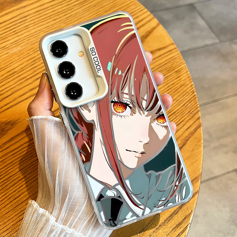 Chainsaw Man Makima Soft Phone Case For Samsung Mobile Phones