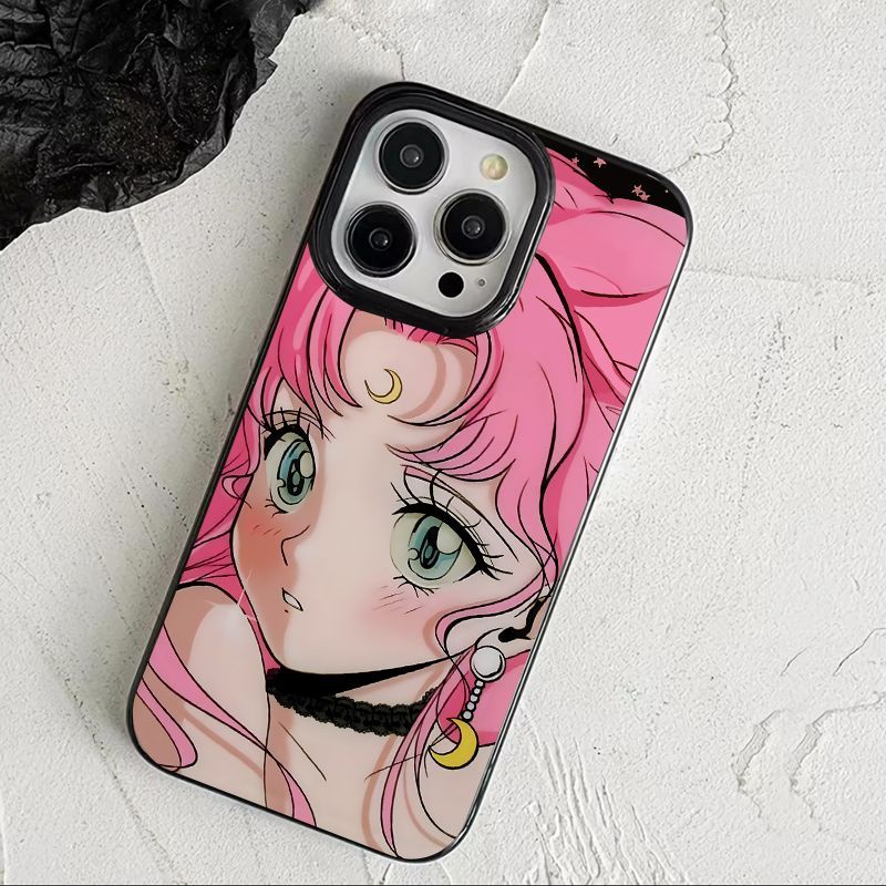 Pink-haired Sailor Moon IPhone Anime Soft Case