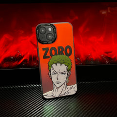 Anime One Piece Zoro Anime Phone Case for iPhone