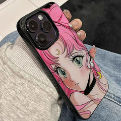 Pink-haired Sailor Moon IPhone Anime Soft Case