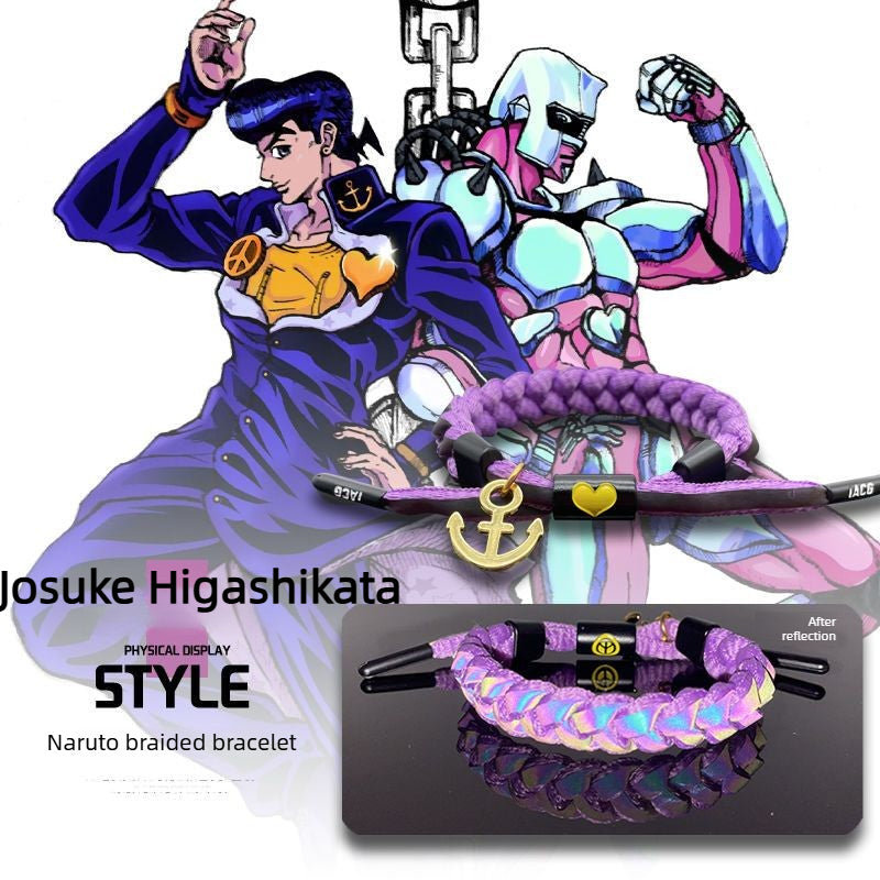 JoJo's Bizarre Adventure Handmade Woven Bracelet