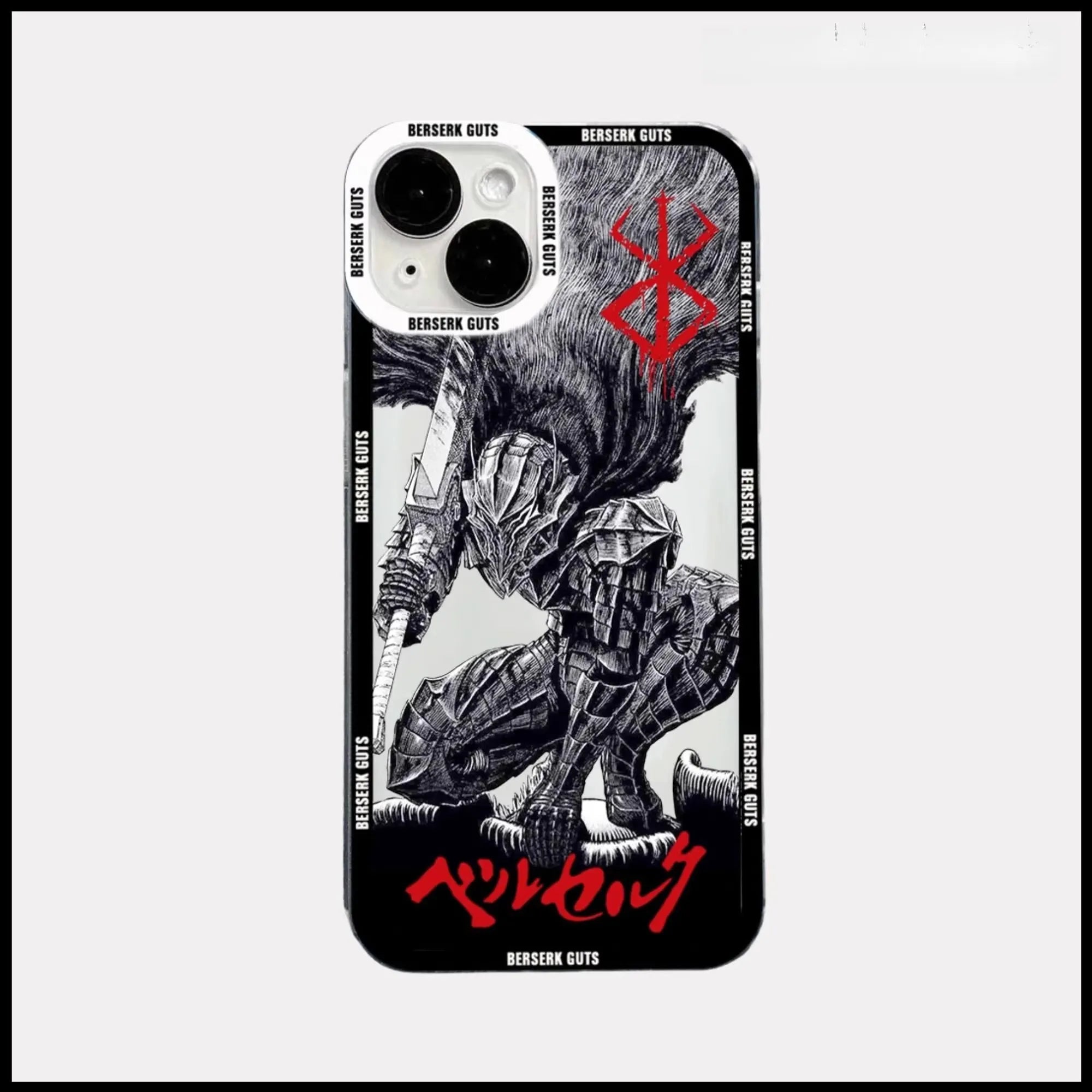 Berserk Brand Knight iPhone Case | Silicone Soft Case