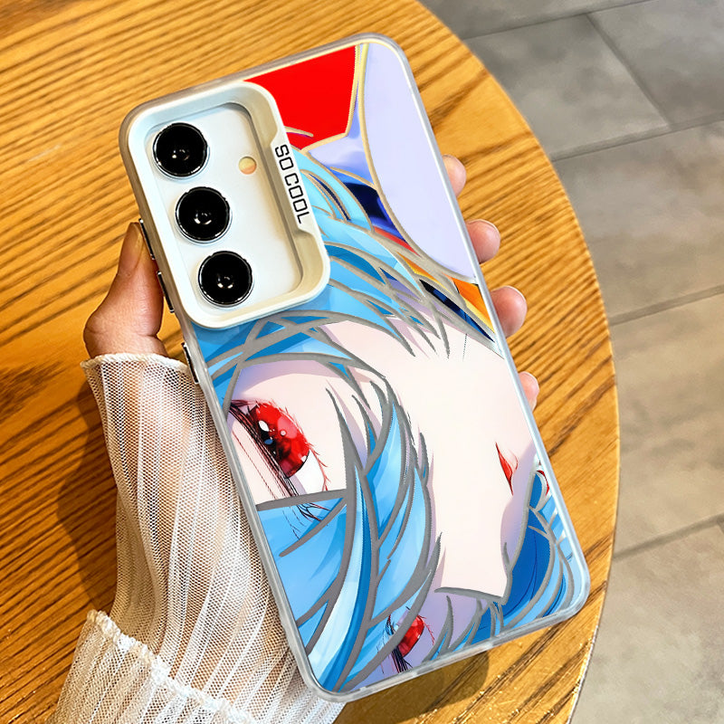 Neon Genesis Evangelion Rei Ayanami Soft Phone Case For Samsung