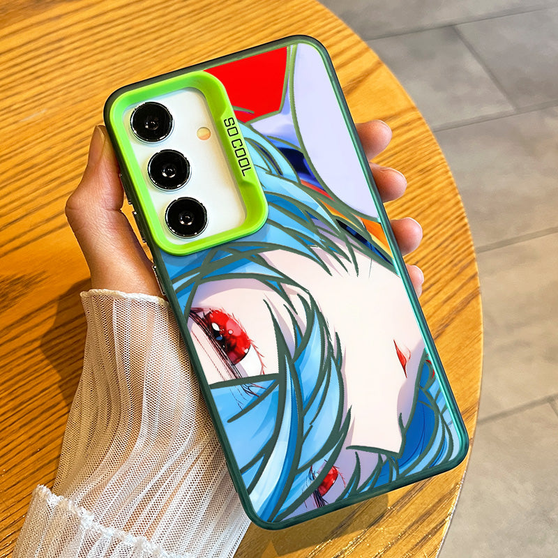 Neon Genesis Evangelion Rei Ayanami Soft Phone Case For Samsung