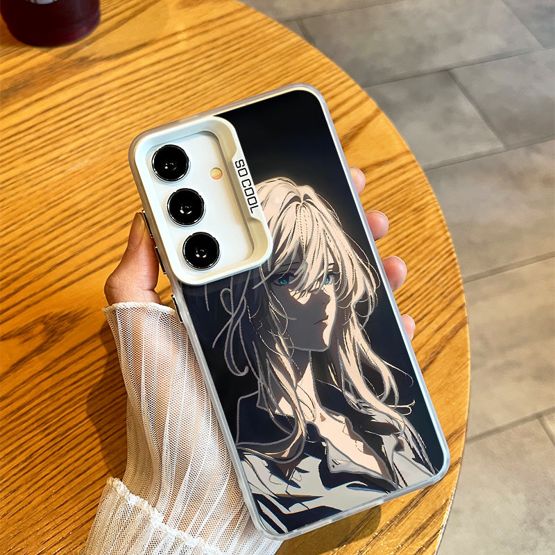 Violet Evergarden Violet Evergarden Soft Phone Case For Samsung Phones
