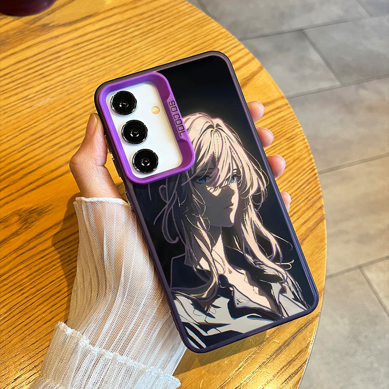 Violet Evergarden Violet Evergarden Soft Phone Case For Samsung Phones
