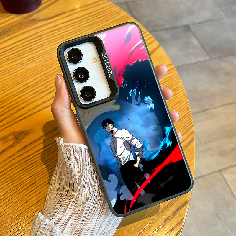 Solo Leveling Sung Jin-woo Soft Phone Case For Samsung Mobile Phones