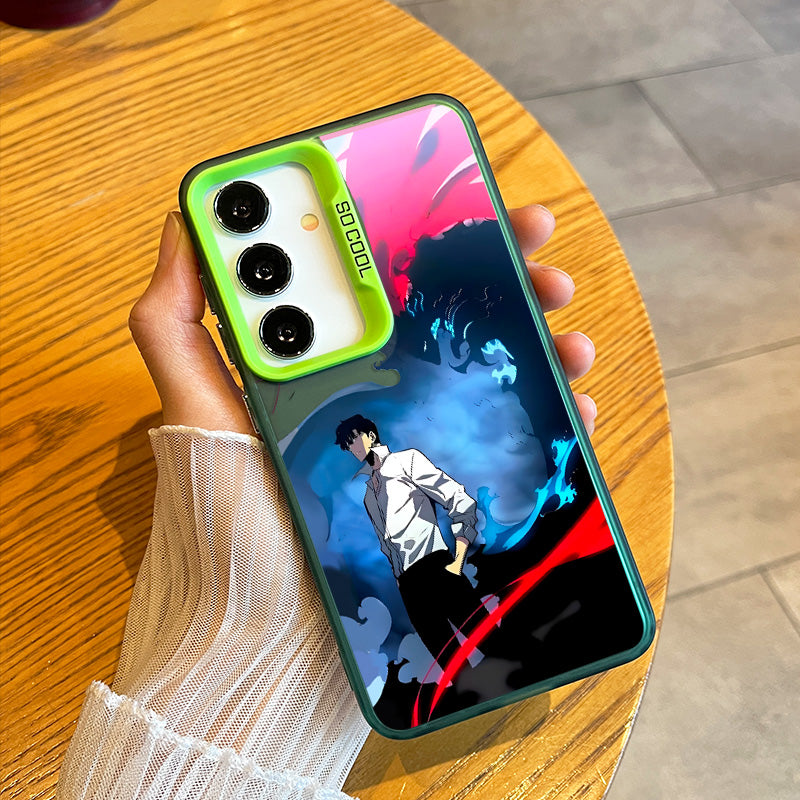 Solo Leveling Sung Jin-woo Soft Phone Case For Samsung Mobile Phones