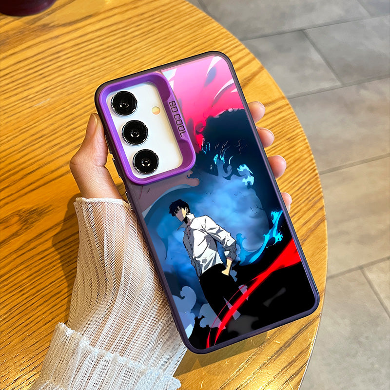 Solo Leveling Sung Jin-woo Soft Phone Case For Samsung Mobile Phones