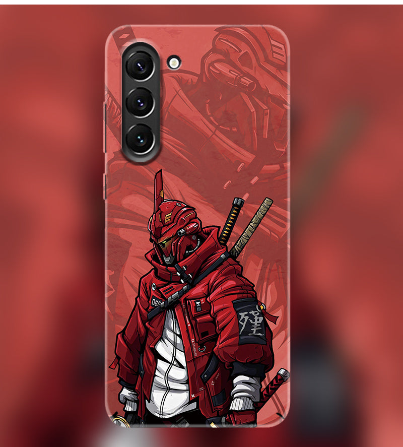 Gundam Astray Red Frame Magnetic Shockproof Phone Case For Samsung Phones