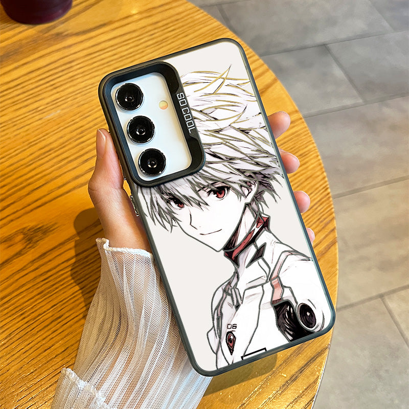 Neon Genesis Evangelion Kaworu Nagisa Soft Phone Case  For Samsung