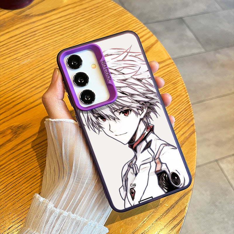 Neon Genesis Evangelion Kaworu Nagisa Soft Phone Case  For Samsung