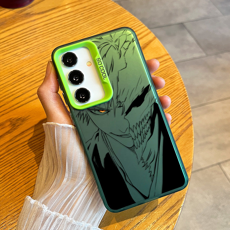 Bleach Ichigo Kurosaki Hollow Form Soft Phone Case For Samsung Flip