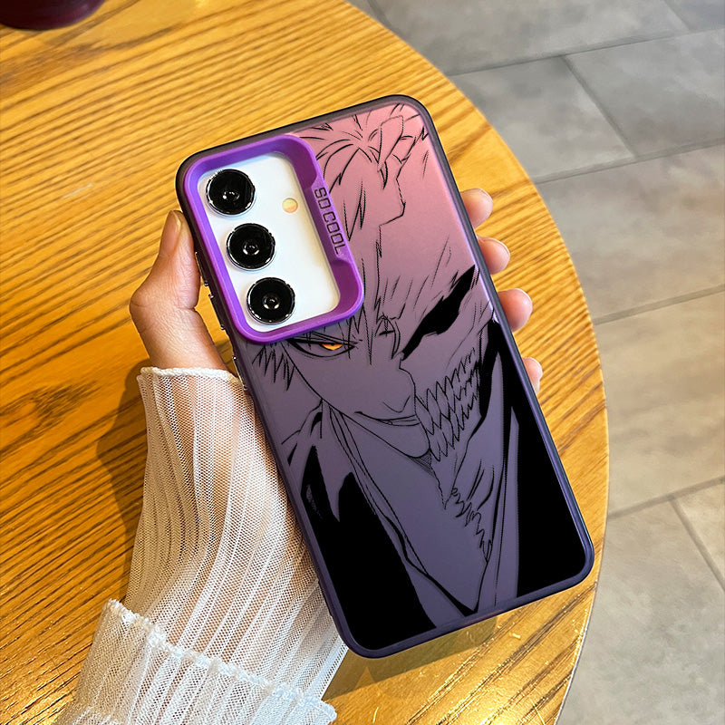 Bleach Ichigo Kurosaki Hollow Form Soft Phone Case For Samsung Flip