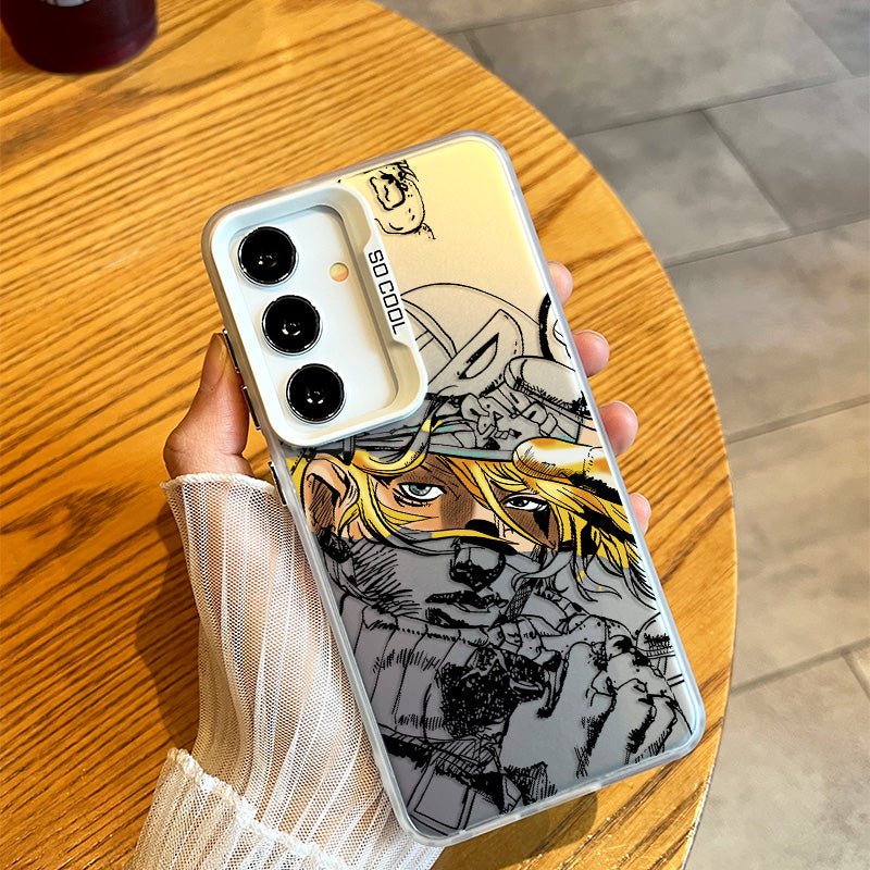 JoJo's Bizarre Adventure Soft Phone Case For Samsung Phones