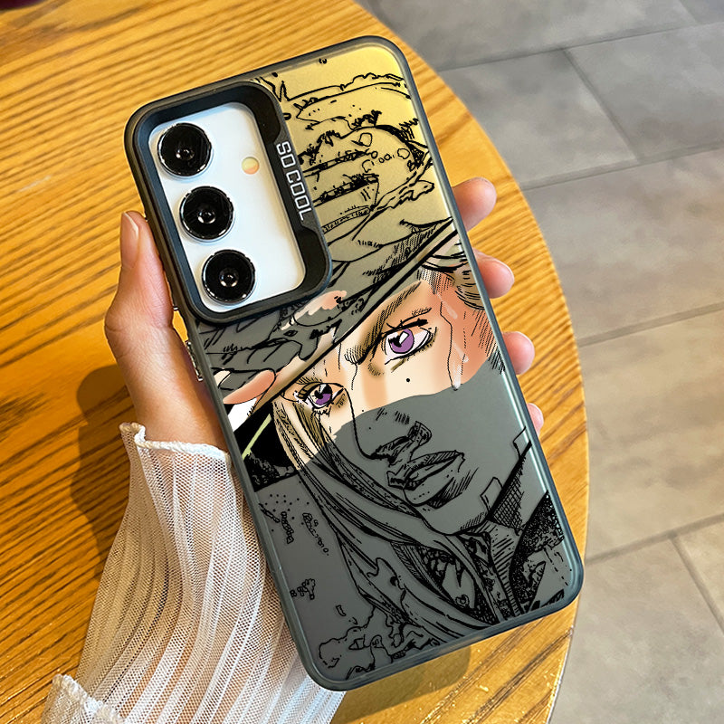 JoJo's Bizarre Adventure Soft Phone Case For Samsung Phones