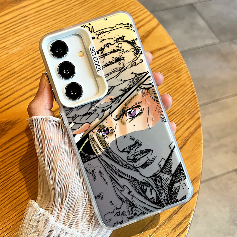 JoJo's Bizarre Adventure Soft Phone Case For Samsung Phones