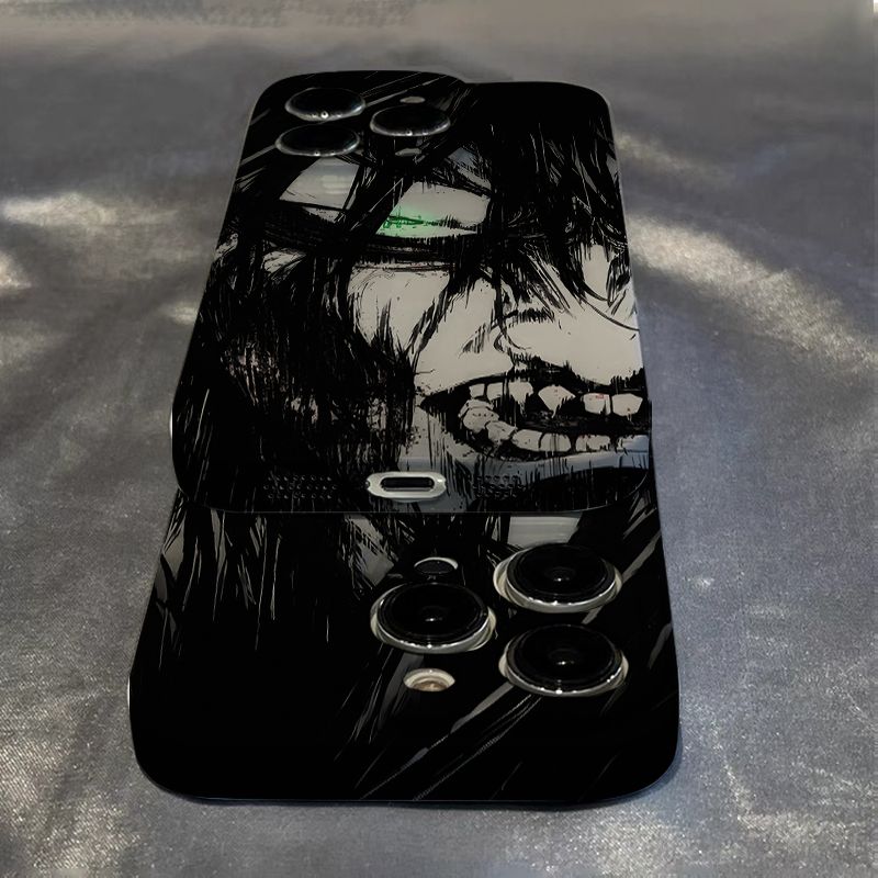 Abstract Simple Design Attack on Titan Apple Anime Case for Iphone