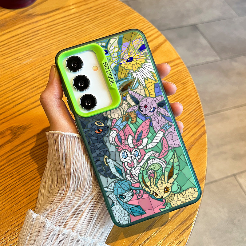 Pokémon Eeveelutions Gradient Phone Case For Samsung Flip