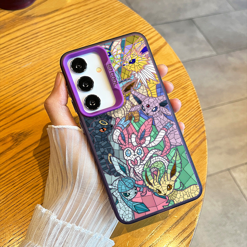 Pokémon Eeveelutions Gradient Phone Case For Samsung Flip