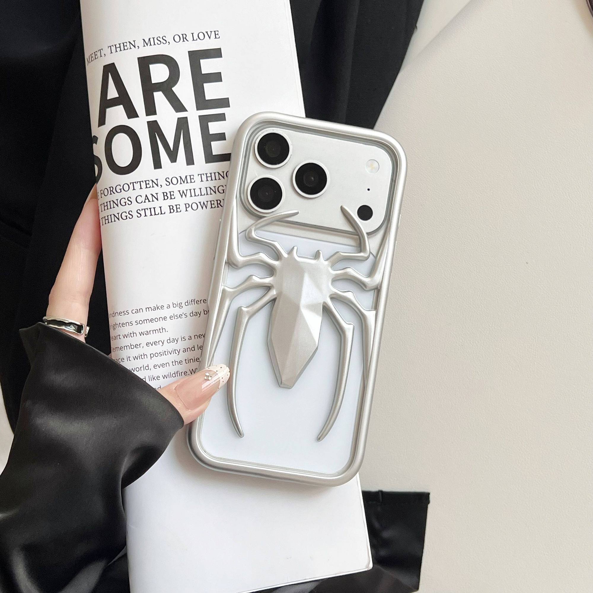 Funda de silicona para teléfono con el anime Death Note Nate River