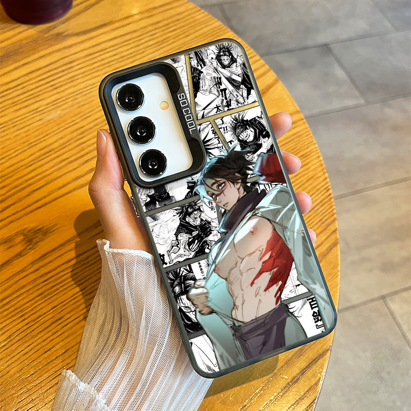 Jujutsu Kaisen Suguru Geto Manga Style Soft Phone Case For Samsung
