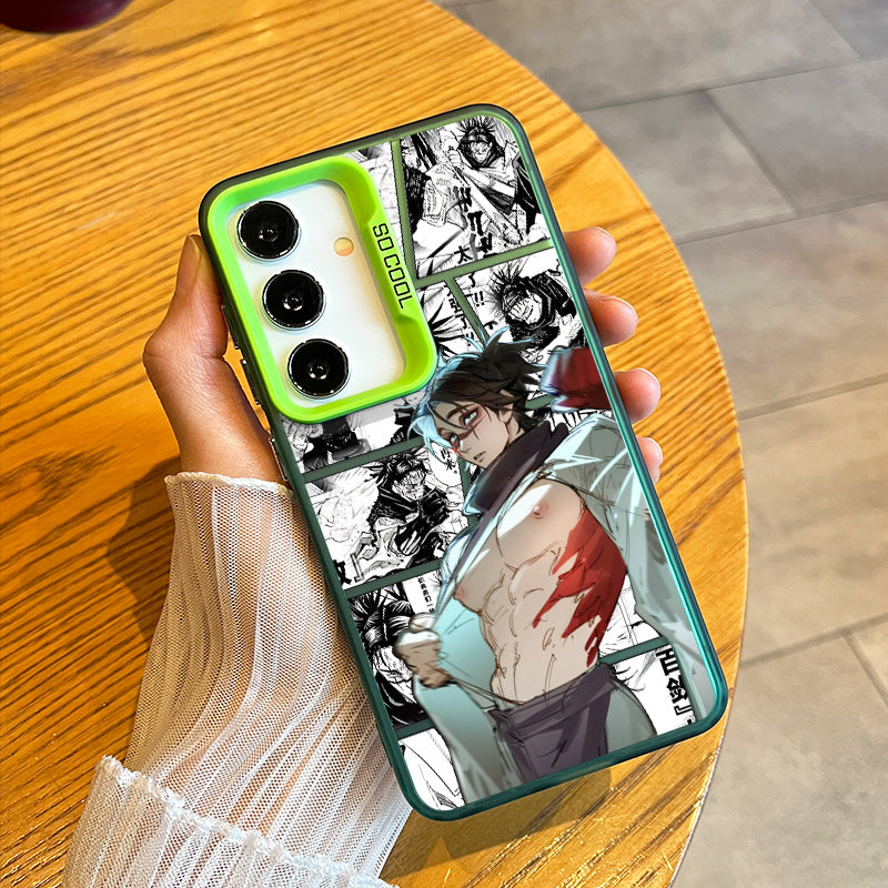 Jujutsu Kaisen Suguru Geto Manga Style Soft Phone Case For Samsung